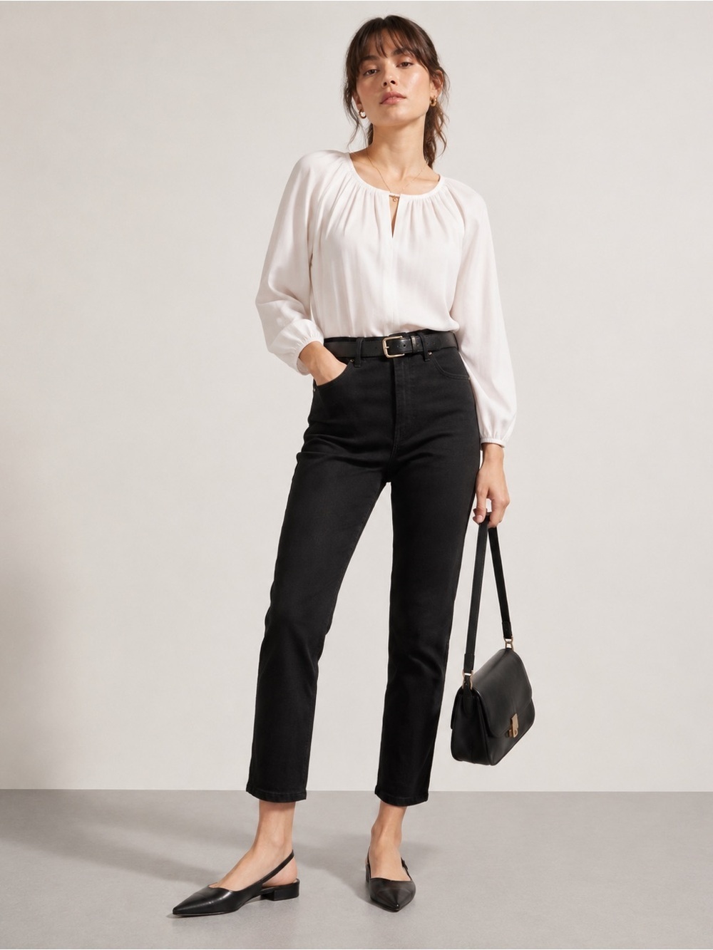 Everlane cropped slim short jeans 2